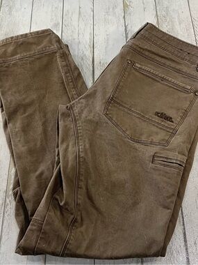 KÜHL RYDR™ Men's pants Brown Vintage Patina Dye Work Pants